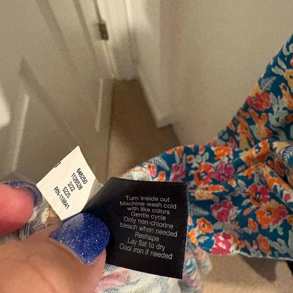 Lane Bryant Convertible Off-The-Shoulder Maxi Dress Floral 22/24 - Picture 7 of 7
